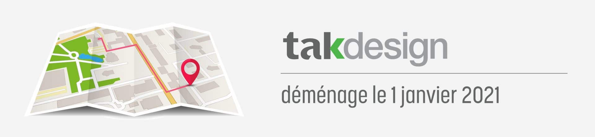 Pour ses 15 ans, Tak Design déménage!