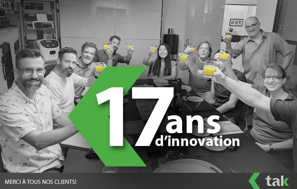 Équipe de designers industriels de Tak