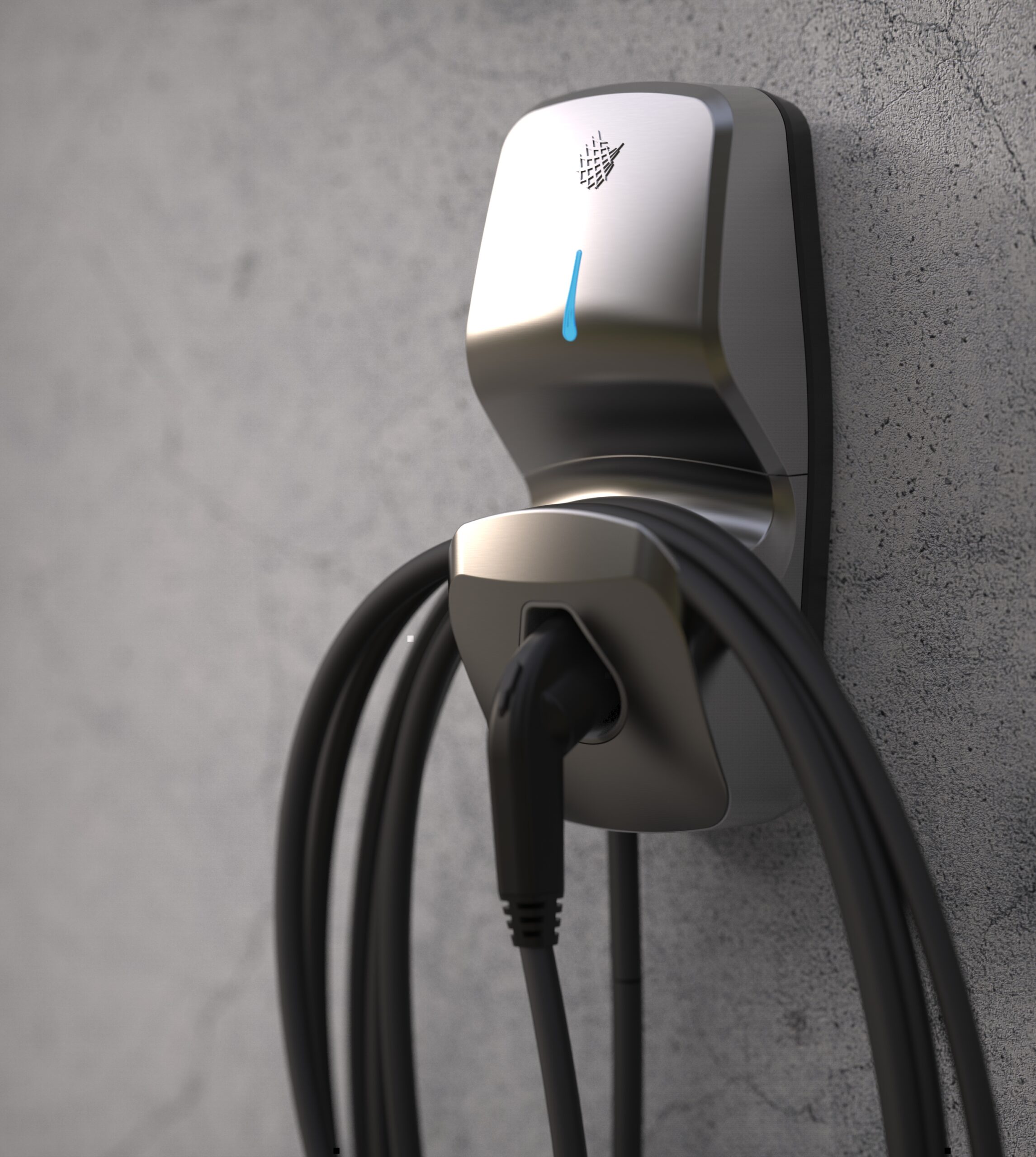 Borne de recharge automobile